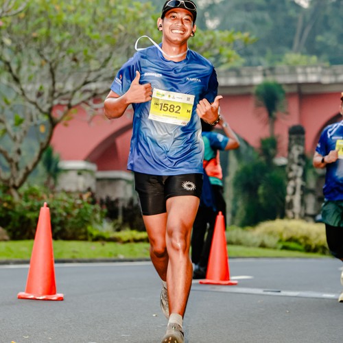 Race photo from BOGORUN 2026