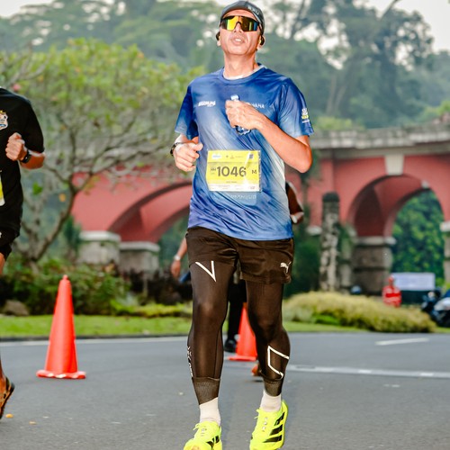 Race photo from BOGORUN 2026