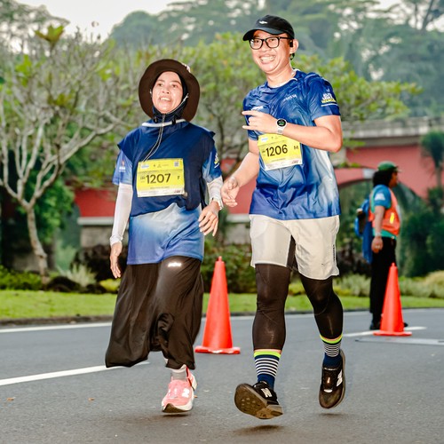Race photo from BOGORUN 2026
