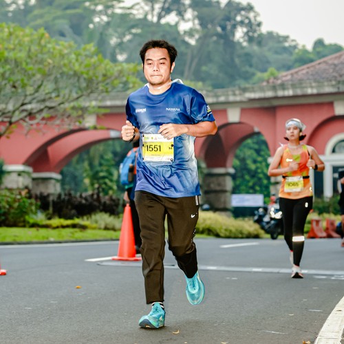 Race photo from BOGORUN 2026