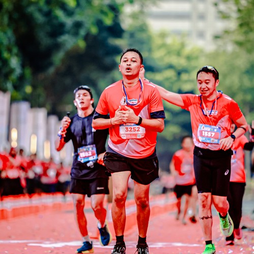 Race photo from SMARTFREN RUN 2026