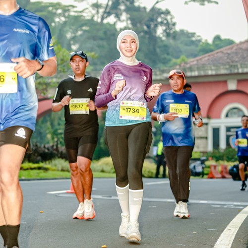 Race photo from BOGORUN 2026