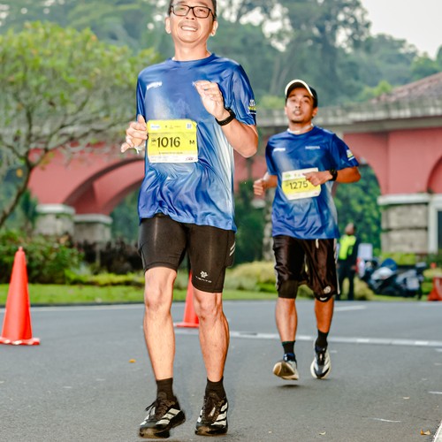 Race photo from BOGORUN 2026