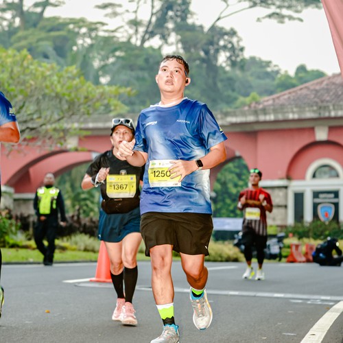 Race photo from BOGORUN 2026