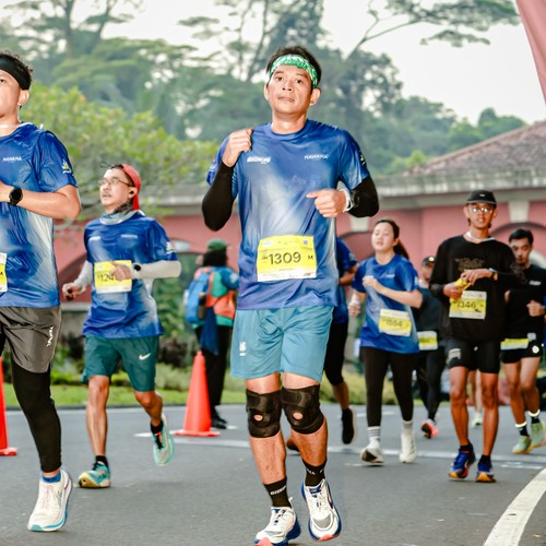 Race photo from BOGORUN 2026