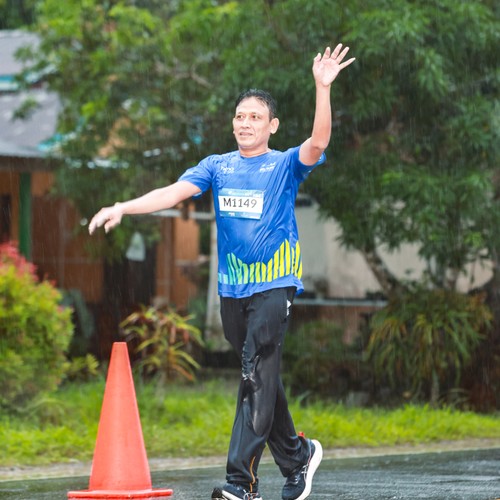 Race photo from Belitung Multisport Festival