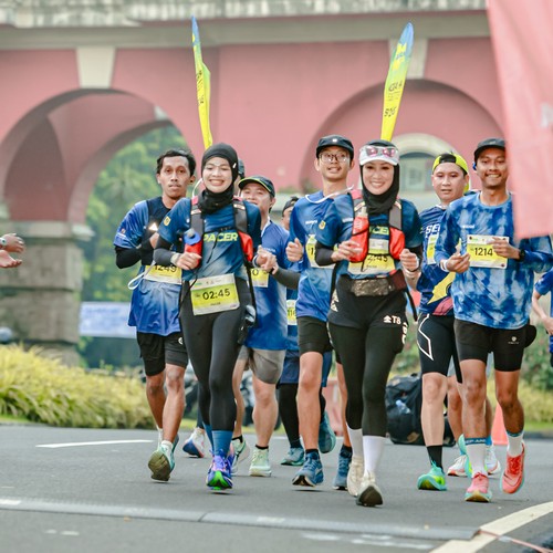 Race photo from BOGORUN 2026