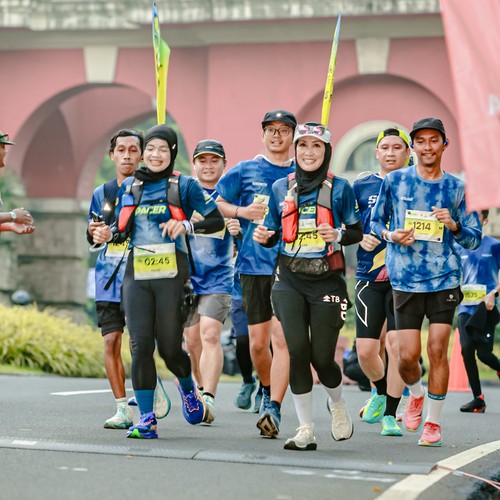 Race photo from BOGORUN 2026