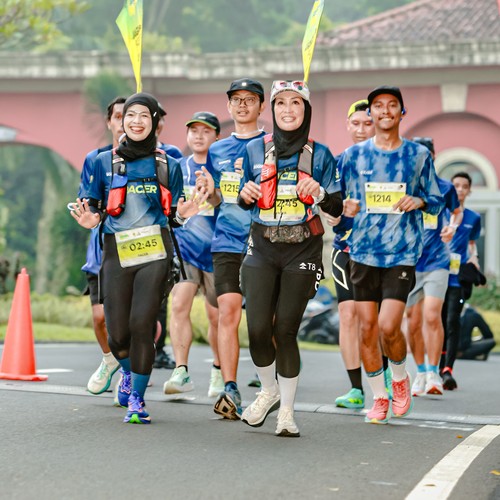 Race photo from BOGORUN 2026