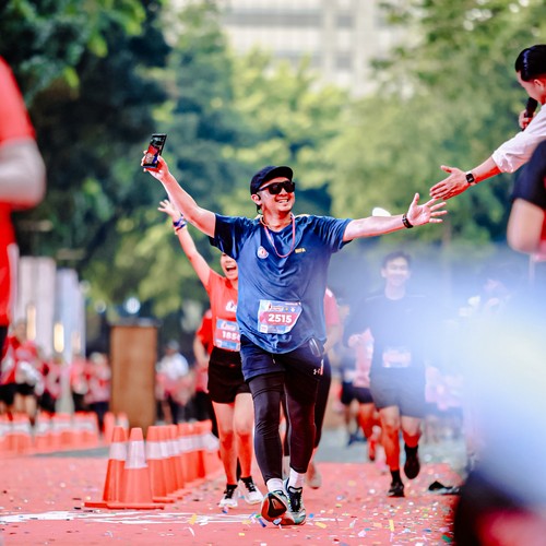Race photo from SMARTFREN RUN 2026