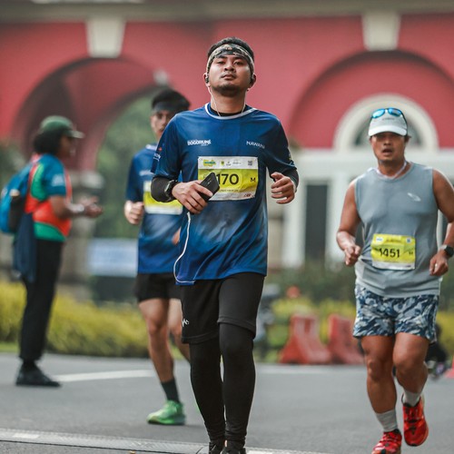 Race photo from BOGORUN 2026