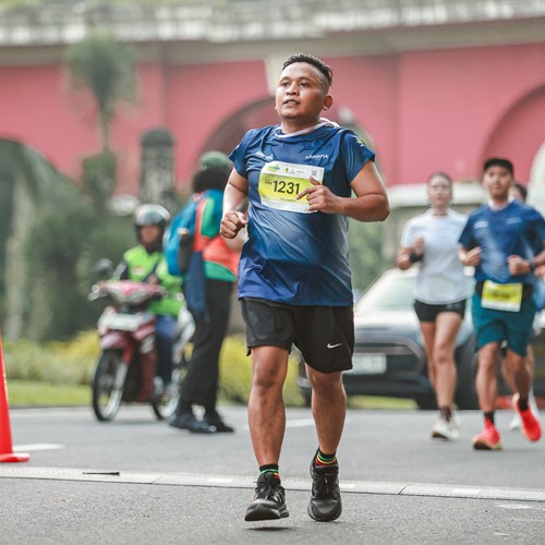 Race photo from BOGORUN 2026