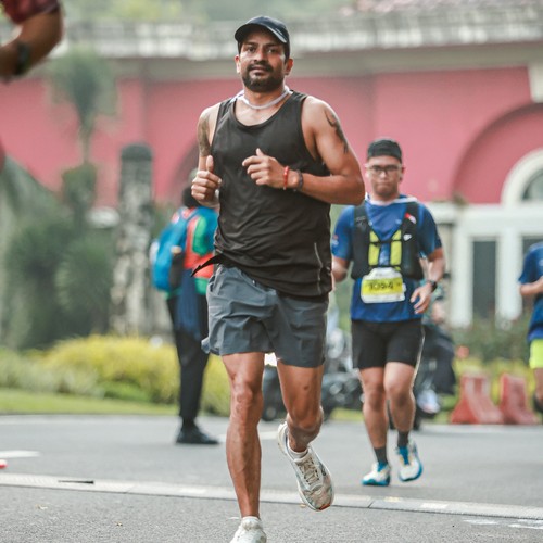Race photo from BOGORUN 2026