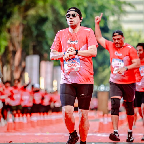 Race photo from SMARTFREN RUN 2026