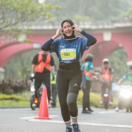 Race photo from BOGORUN 2026