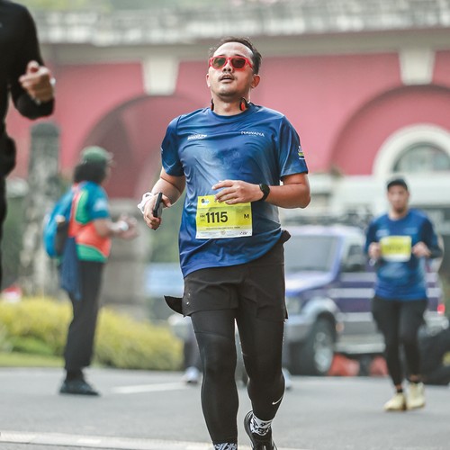 Race photo from BOGORUN 2026