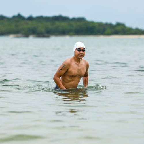 Race photo from Belitung Multisport Festival