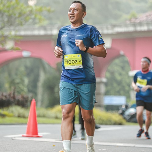 Race photo from BOGORUN 2026