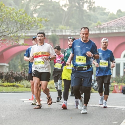 Race photo from BOGORUN 2026