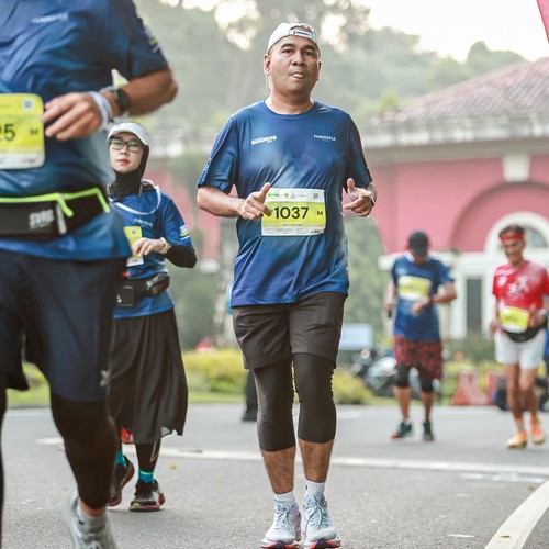 Race photo from BOGORUN 2026