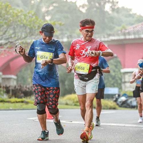 Race photo from BOGORUN 2026