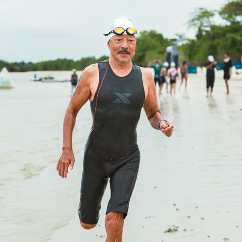 Race photo from Belitung Multisport Festival