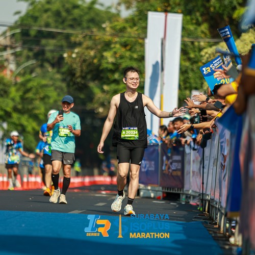 Race photo from SURABAYA ISOPLUS MARATHON 2026