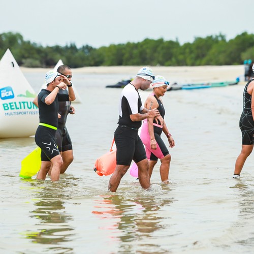 Race photo from Belitung Multisport Festival