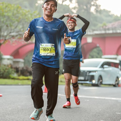 Race photo from BOGORUN 2026