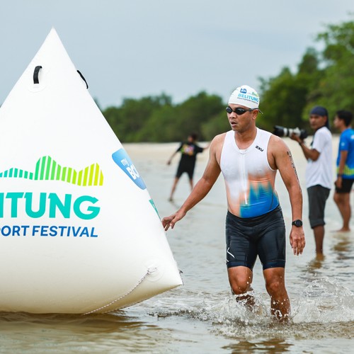 Race photo from Belitung Multisport Festival