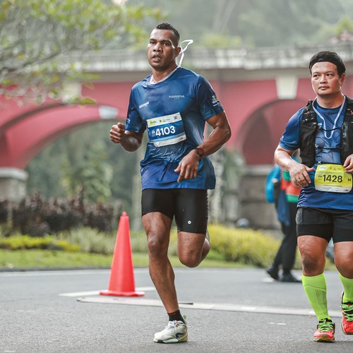 Race photo from BOGORUN 2026
