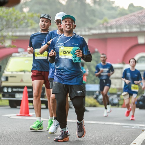 Race photo from BOGORUN 2026