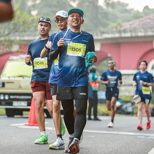 Race photo from BOGORUN 2026