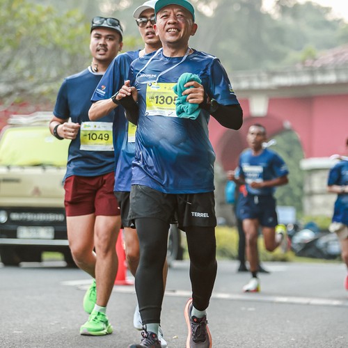 Race photo from BOGORUN 2026