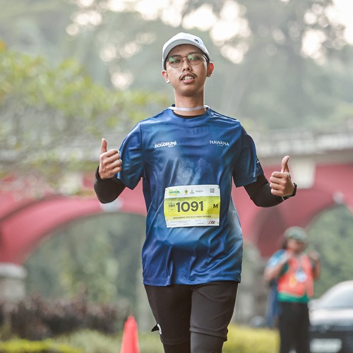Race photo from BOGORUN 2026