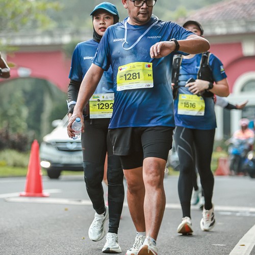 Race photo from BOGORUN 2026