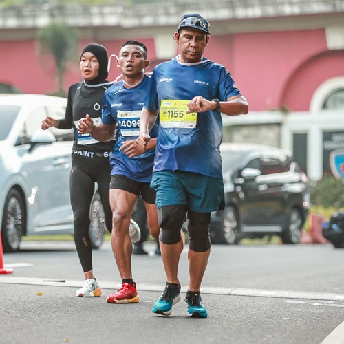 Race photo from BOGORUN 2026