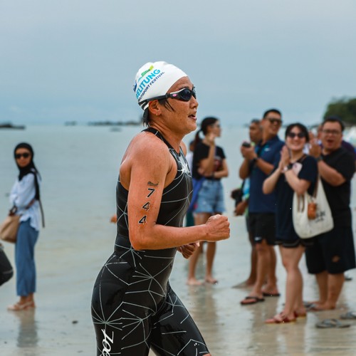 Race photo from Belitung Multisport Festival
