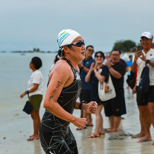 Race photo from Belitung Multisport Festival