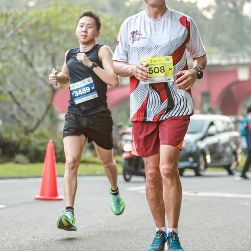 Race photo from BOGORUN 2026