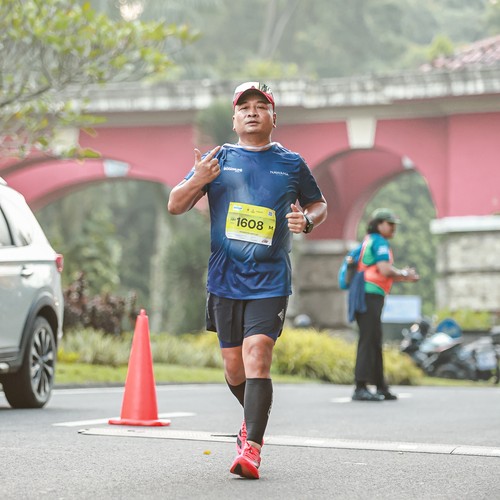 Race photo from BOGORUN 2026
