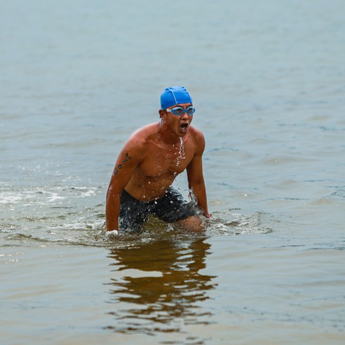 Race photo from Belitung Multisport Festival