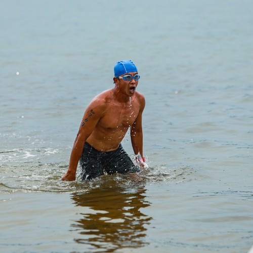 Race photo from Belitung Multisport Festival