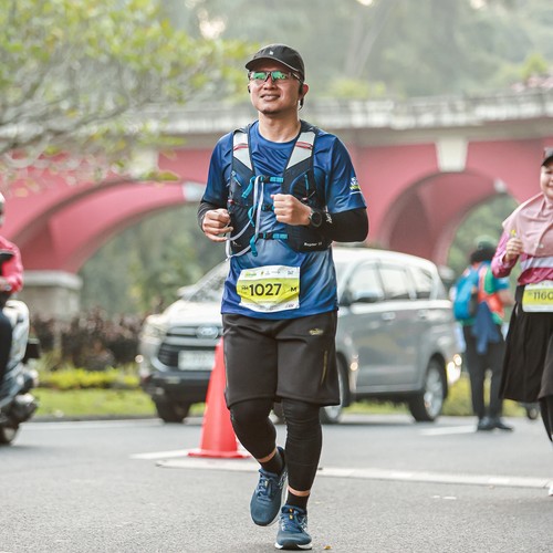 Race photo from BOGORUN 2026