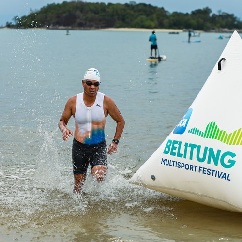 Race photo from Belitung Multisport Festival