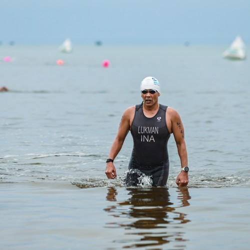 Race photo from Belitung Multisport Festival