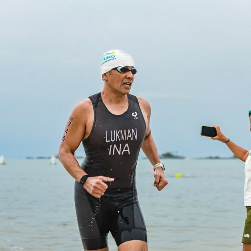 Race photo from Belitung Multisport Festival