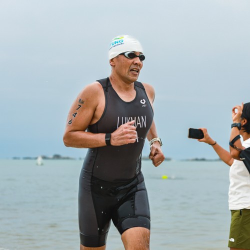 Race photo from Belitung Multisport Festival