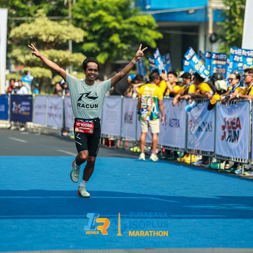 Race photo from SURABAYA ISOPLUS MARATHON 2026