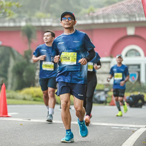 Race photo from BOGORUN 2026